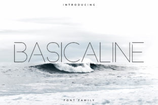 Basicaline: A Modern Sans Serif Font for Clean Branding