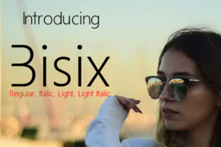 Bisix: A Modern Sans Serif Font for Web Design