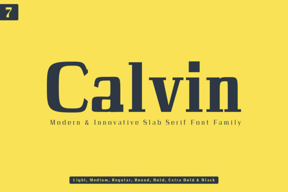 Calvin Slab: A Designer’s Take on a Modern Slab Serif