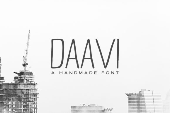 Daavi Serif Font for Handmade Creations