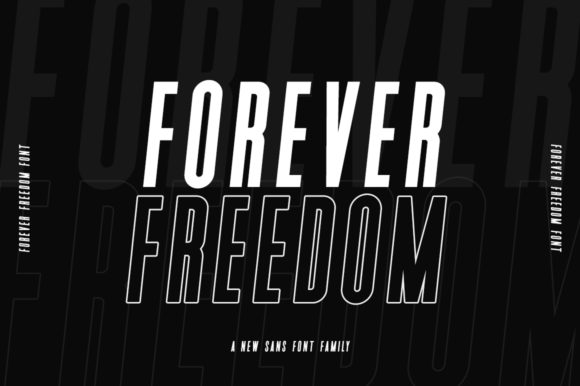 Forever Freedom: The Font That Speaks Volumes in Design