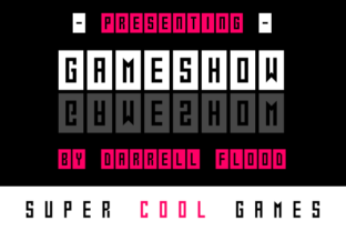 Gameshow Font: A Modern Twist for Your Brand