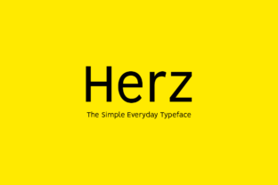 Herz Sans Serif Font for Modern Web Design