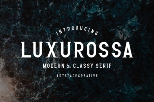 Luxurossa Serif Font for Modern Web Design