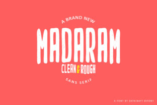 Madaram: A Modern Sans Serif Font for Editorial Design