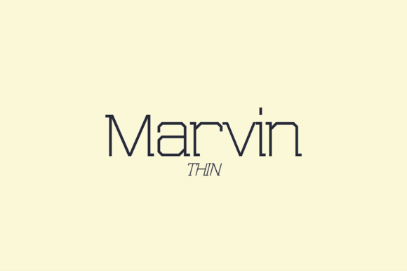 Marvin Thin for Modern Editorial Design