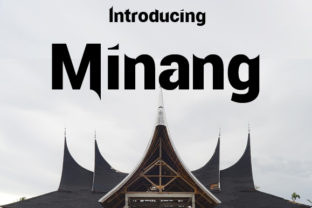 Minang: A Modern Blackletter Font for Thoughtful Design