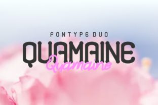 Quamaine Duo: A Modern Serif Font for Bold Branding