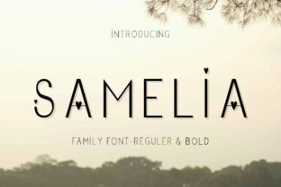 Samelia: A Modern Sans Serif for Branding and Design