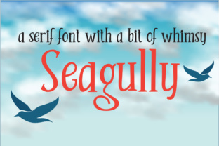 Seagully: A Whimsical Serif Font for Modern Editorial Design