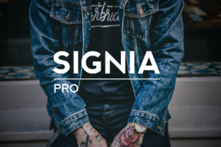 Signia: A Modern Sans Serif Font for Bold Campaign Headlines