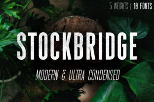 Stockbridge Font for Modern Editorial Design