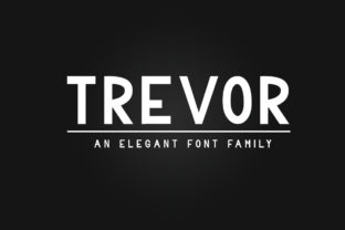 Trevor Family: A Modern Sans Serif Font for Professional Branding