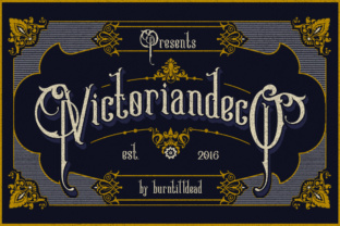 Victoriandeco: A Timeless Serif Font for Modern Design